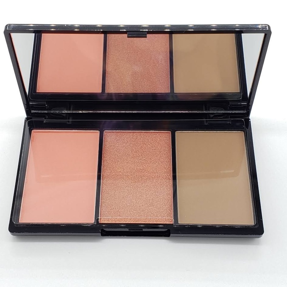 Phase Zero Blush and Bronzer Trio Palette NWOB Matte & Shimmer Blush + Bronzer